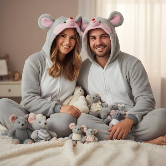 Piżama Onesie Kigurumi Kostium Przebranie Myszka Mickey, zdjęcie 8
