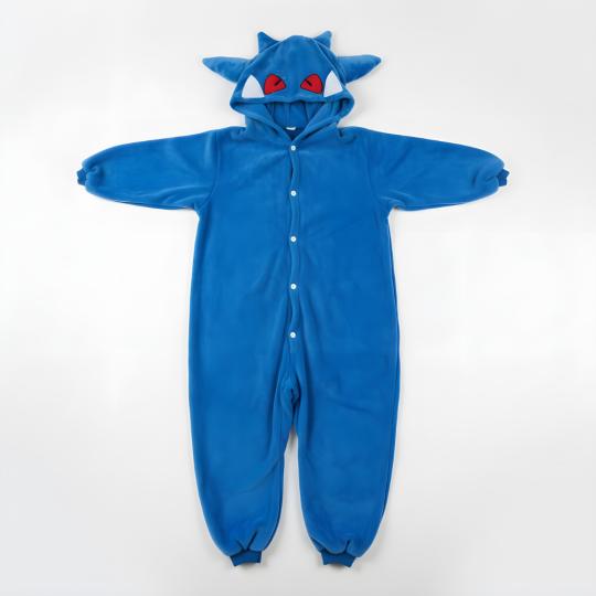 Piżama Onesie Kigurumi Kostium Pokemon Niebieski Gengar, zdjęcie 4