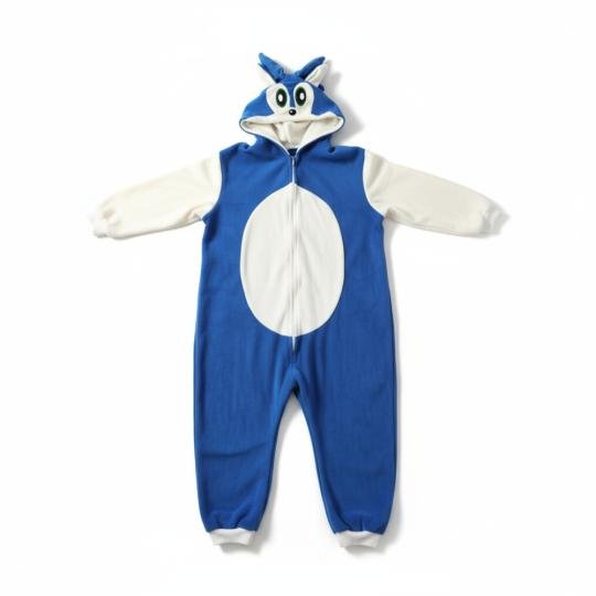Piżama Onesie Kigurumi Kostium Przebranie Sonic, zdjęcie 4