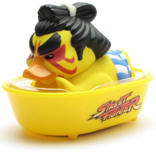 Tubbz Street Fighter Duck Figure E-Honda 06, photo 3